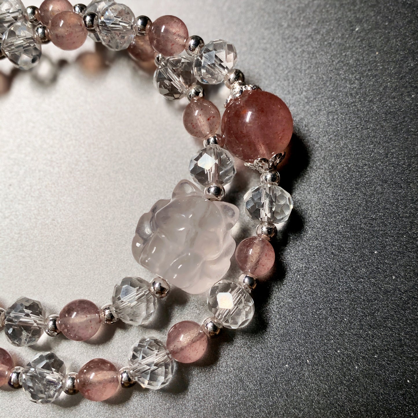 Love Spark Fox Crystal Bracelet - Romantic charm & Sparks Joy