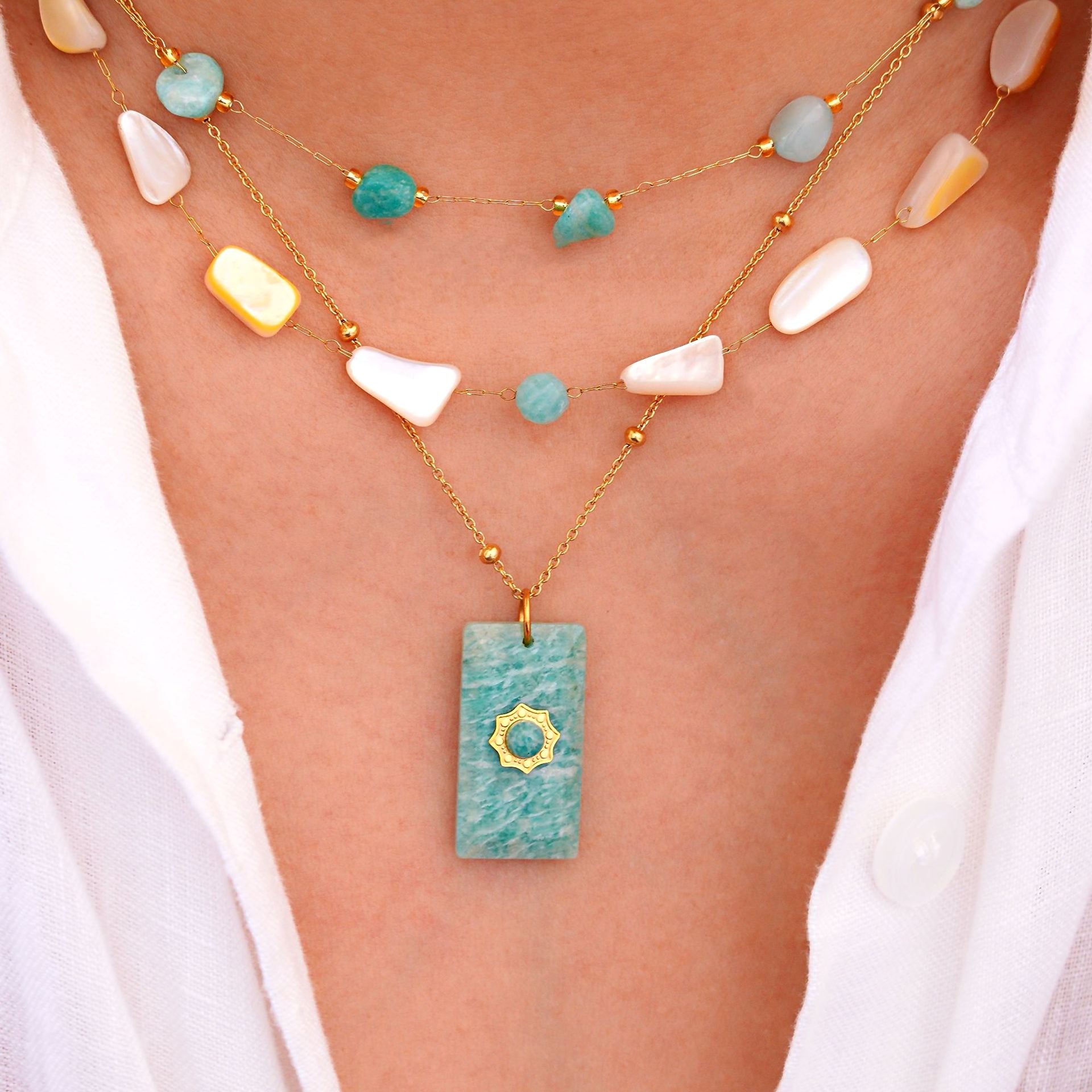 Crystal Guardian Box Energy Pendant