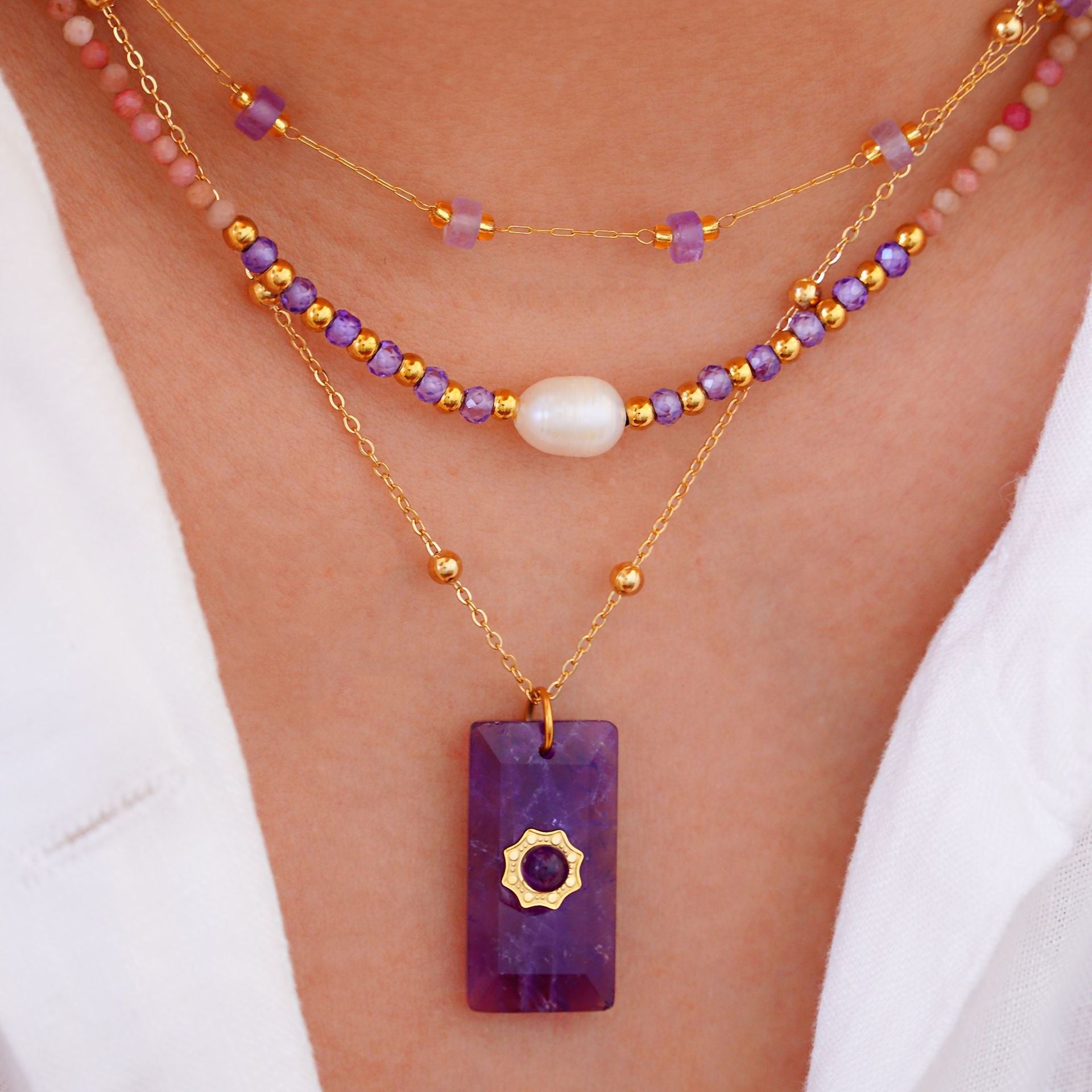 Crystal Guardian Box Energy Pendant