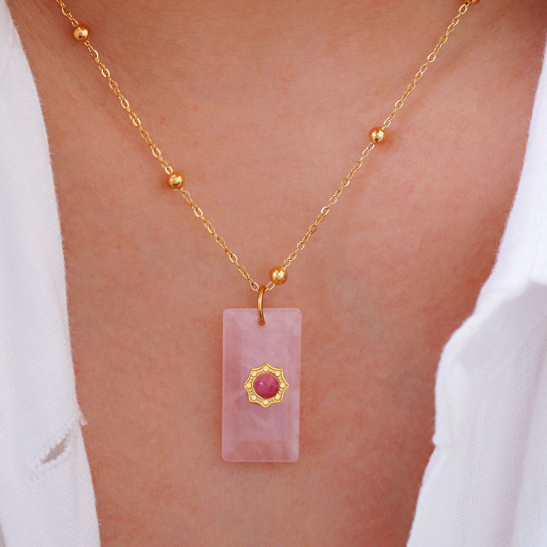 Crystal Guardian Box Energy Pendant