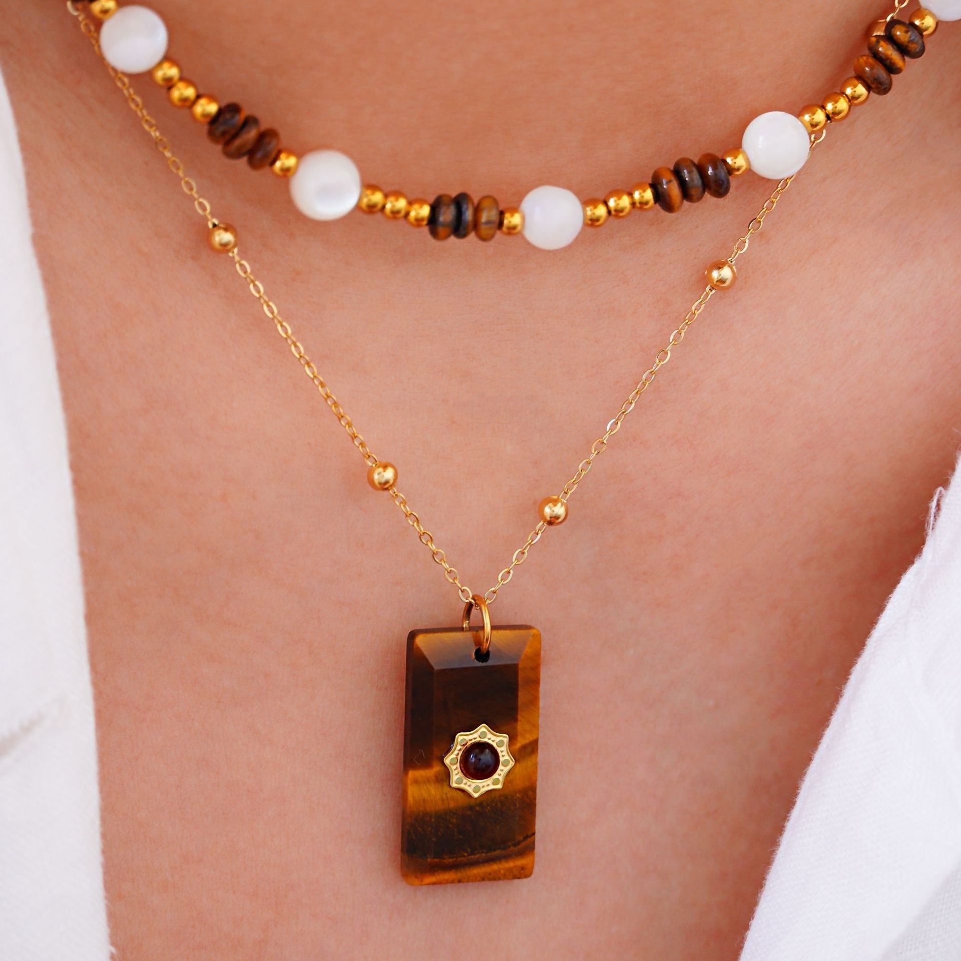 Crystal Guardian Box Energy Pendant