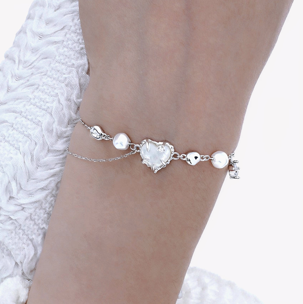 Frozen Heart Bracelet