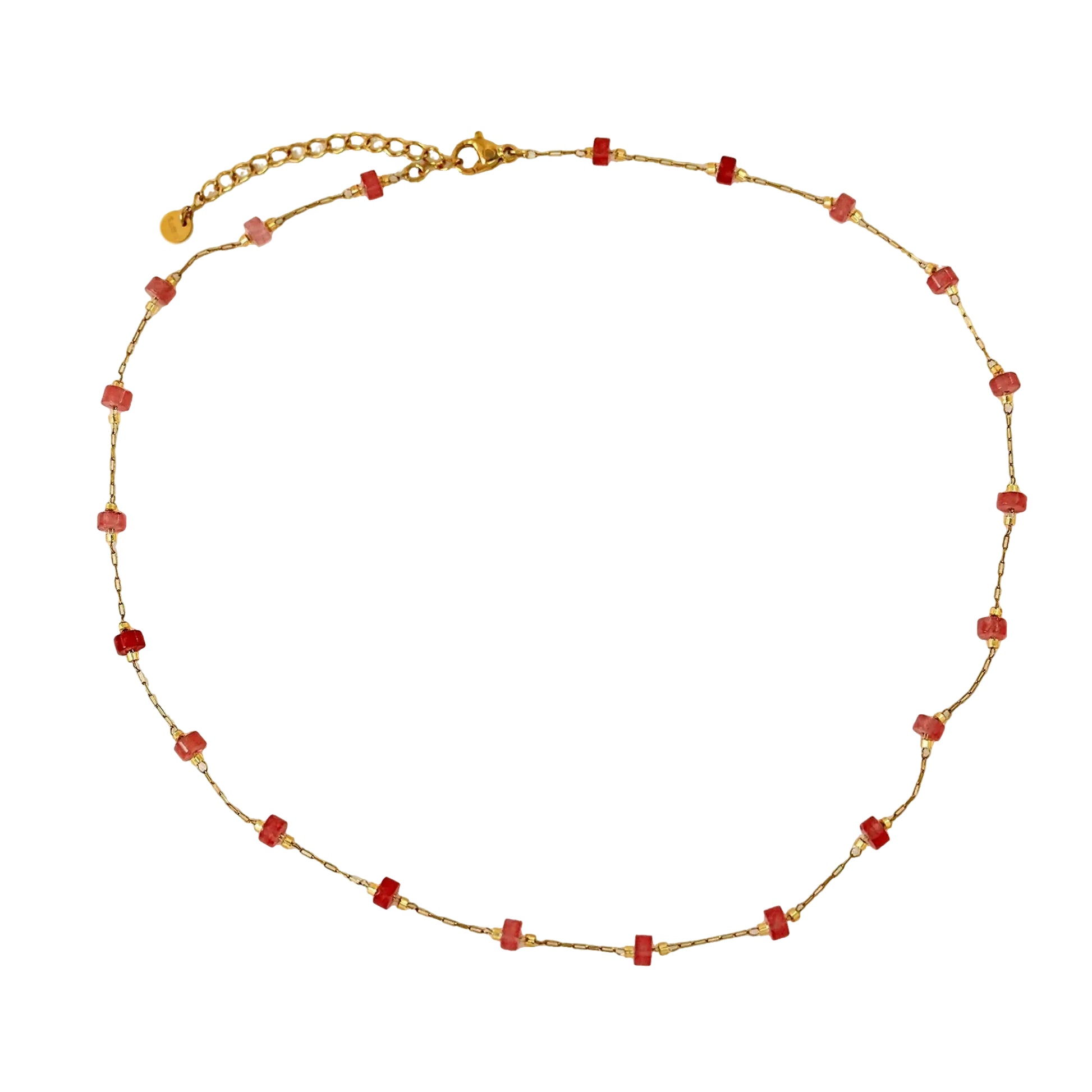 Starry Sky & Hexagonal Column Necklace Set