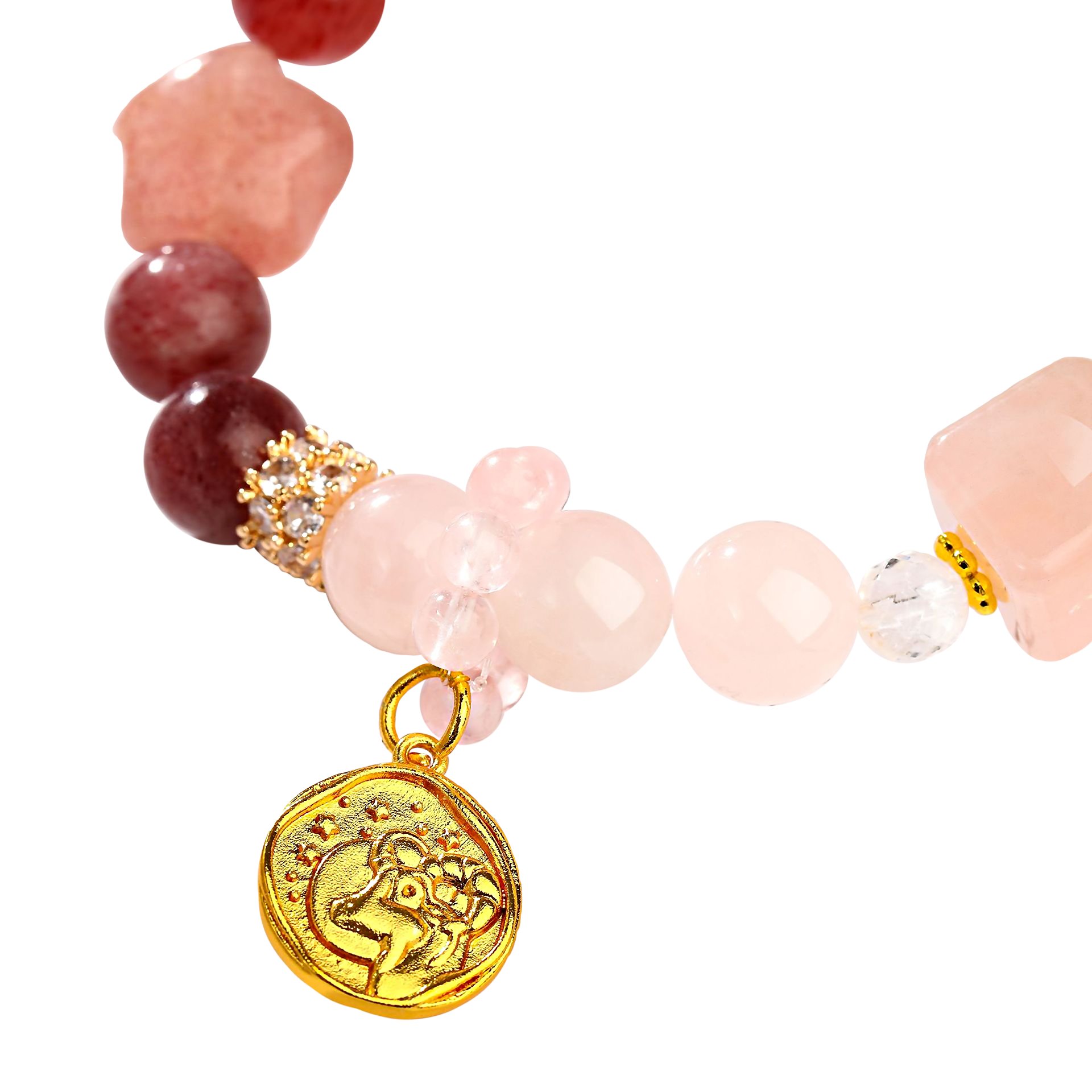 Aries Zodiac Star Sign Birthstone Bracelet
