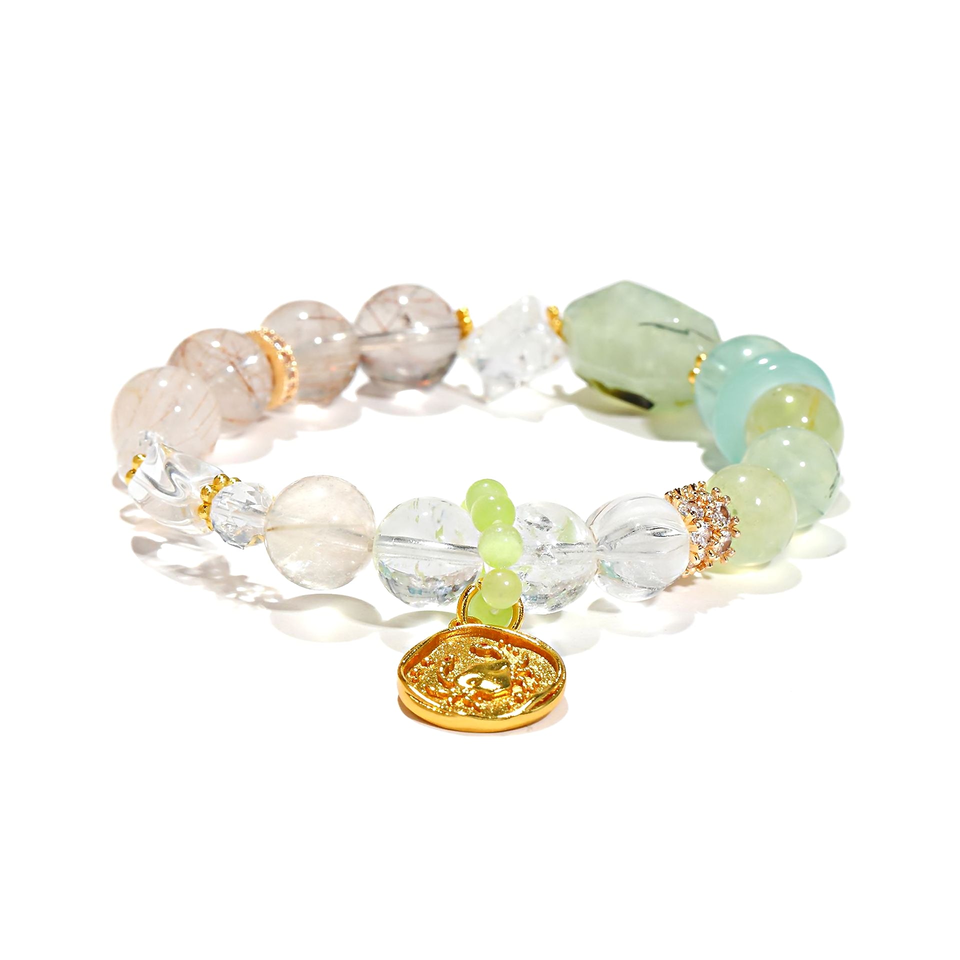 Cancer Zodiac Star Sign Birthstone Bracelet