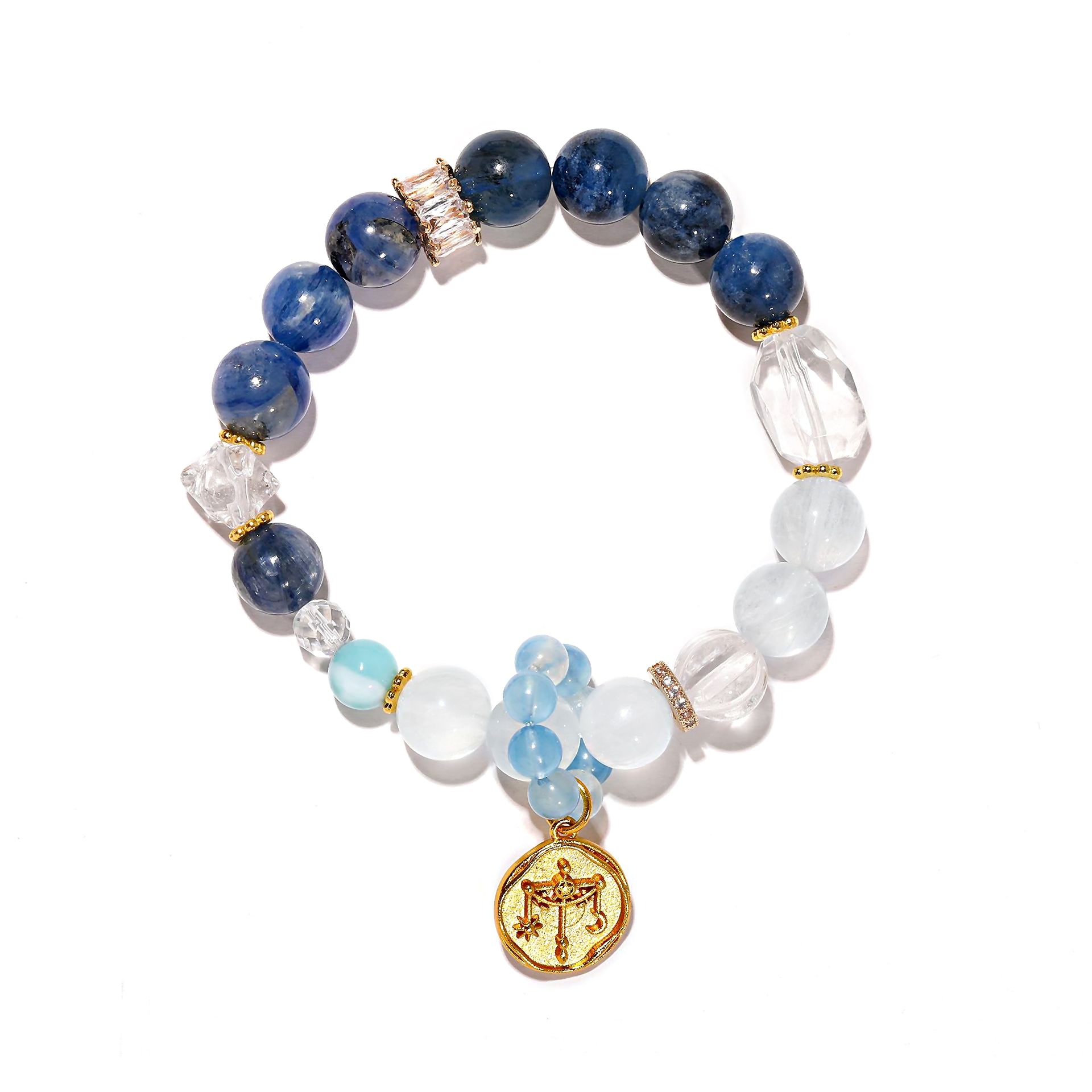 Libra Zodiac Star Sign Birthstone Bracelet