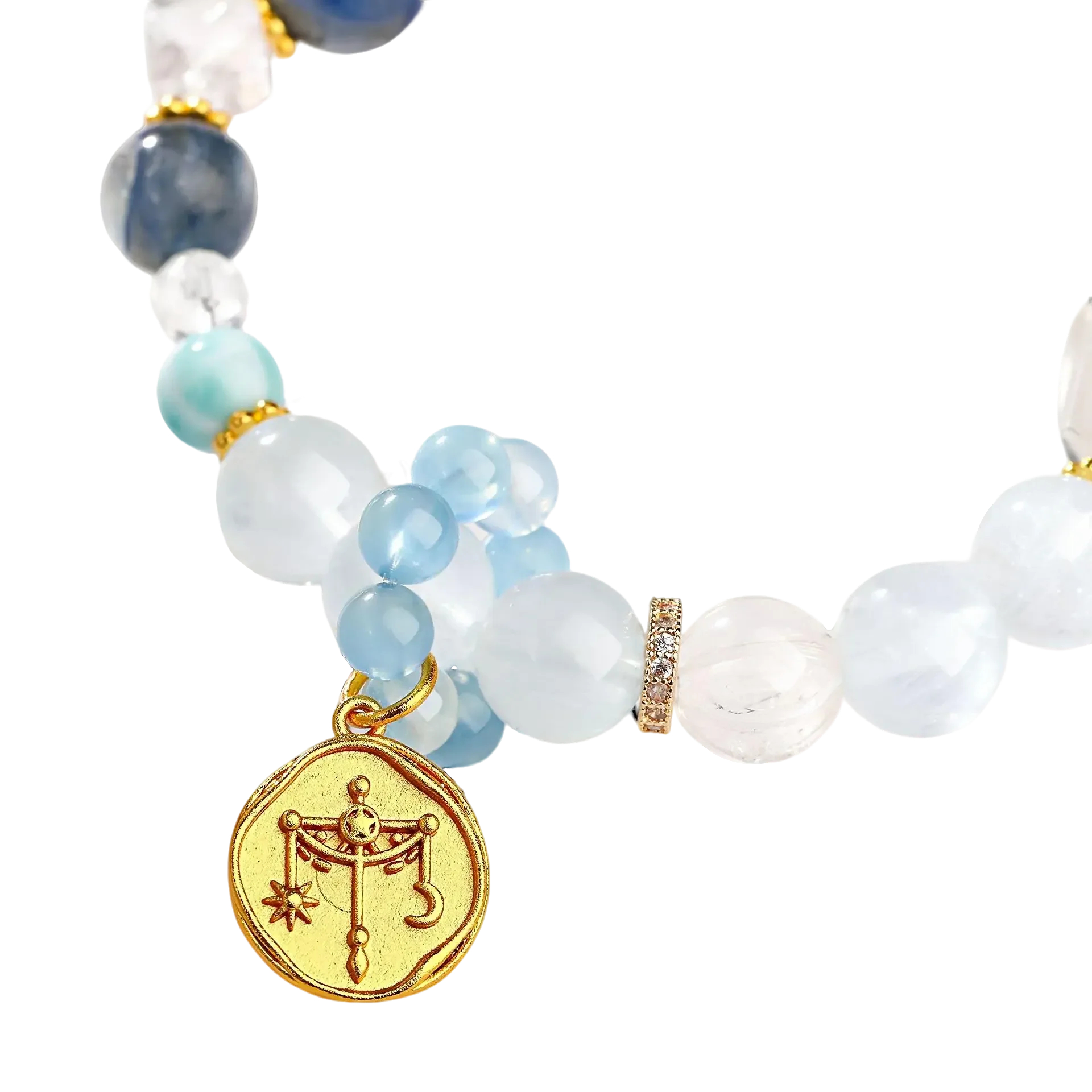 Libra Zodiac Star Sign Birthstone Bracelet