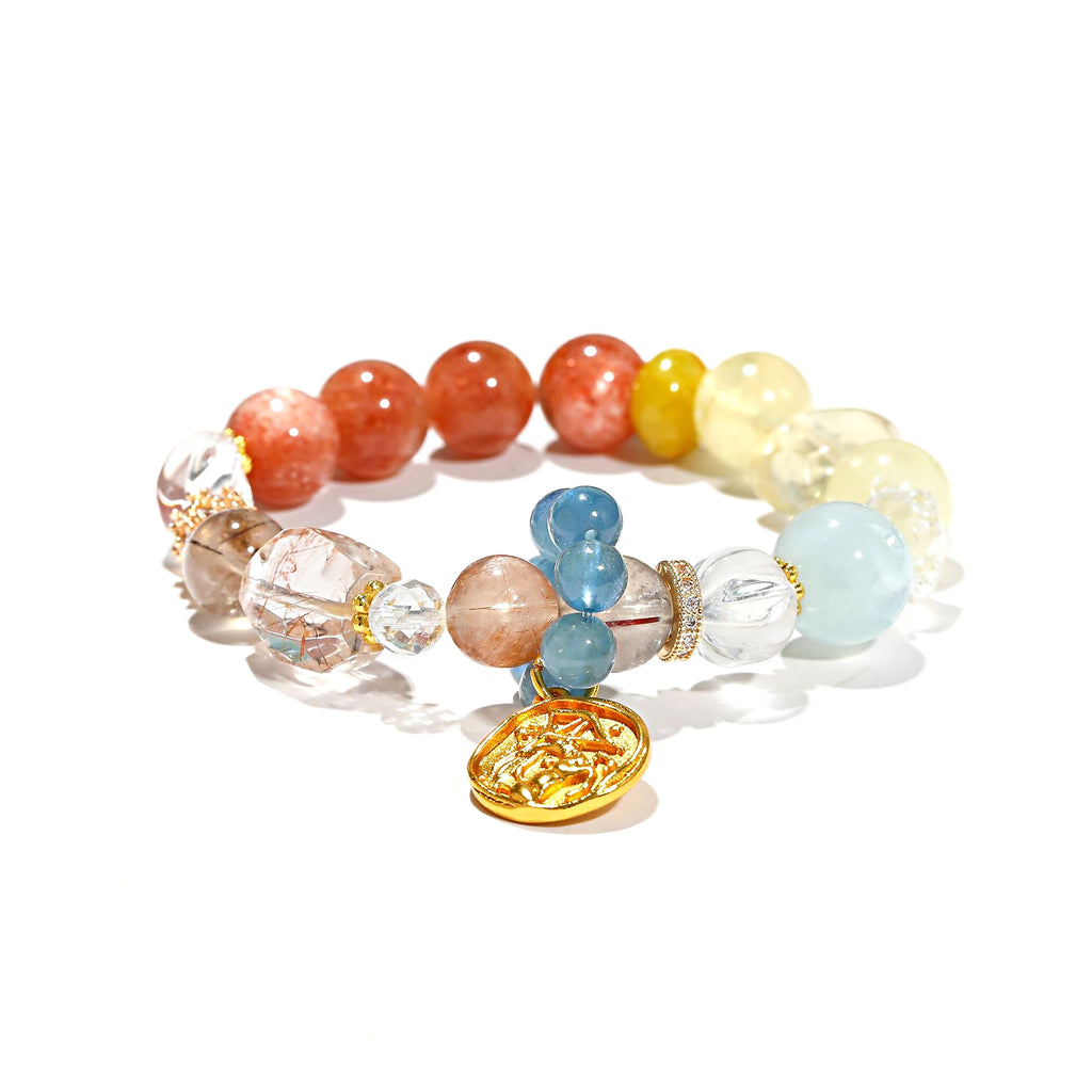 Sagittarius Zodiac Star Birthstone Bracelet