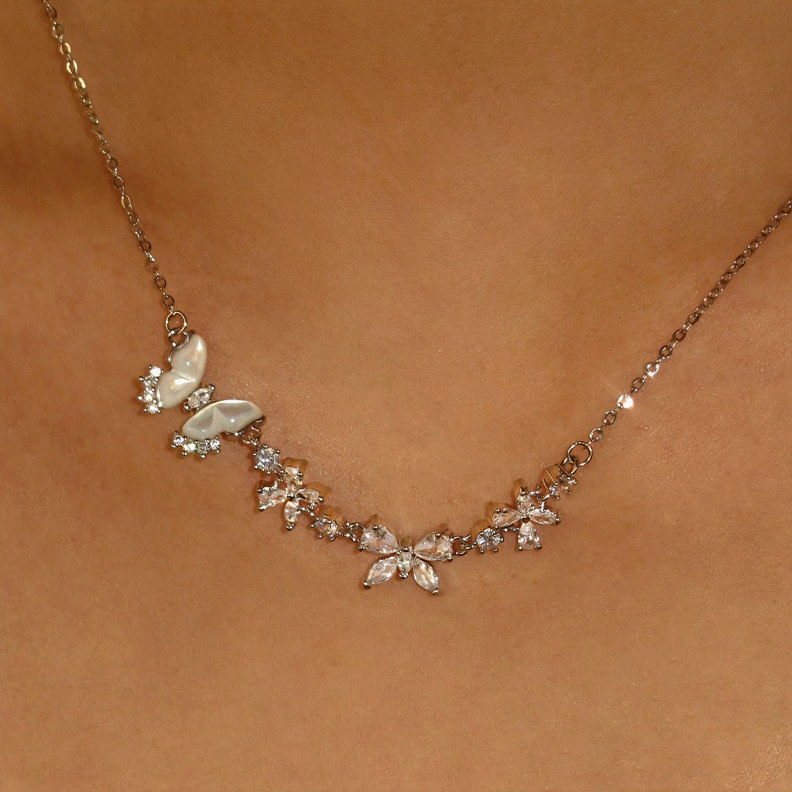 Butterfly Smile Necklace