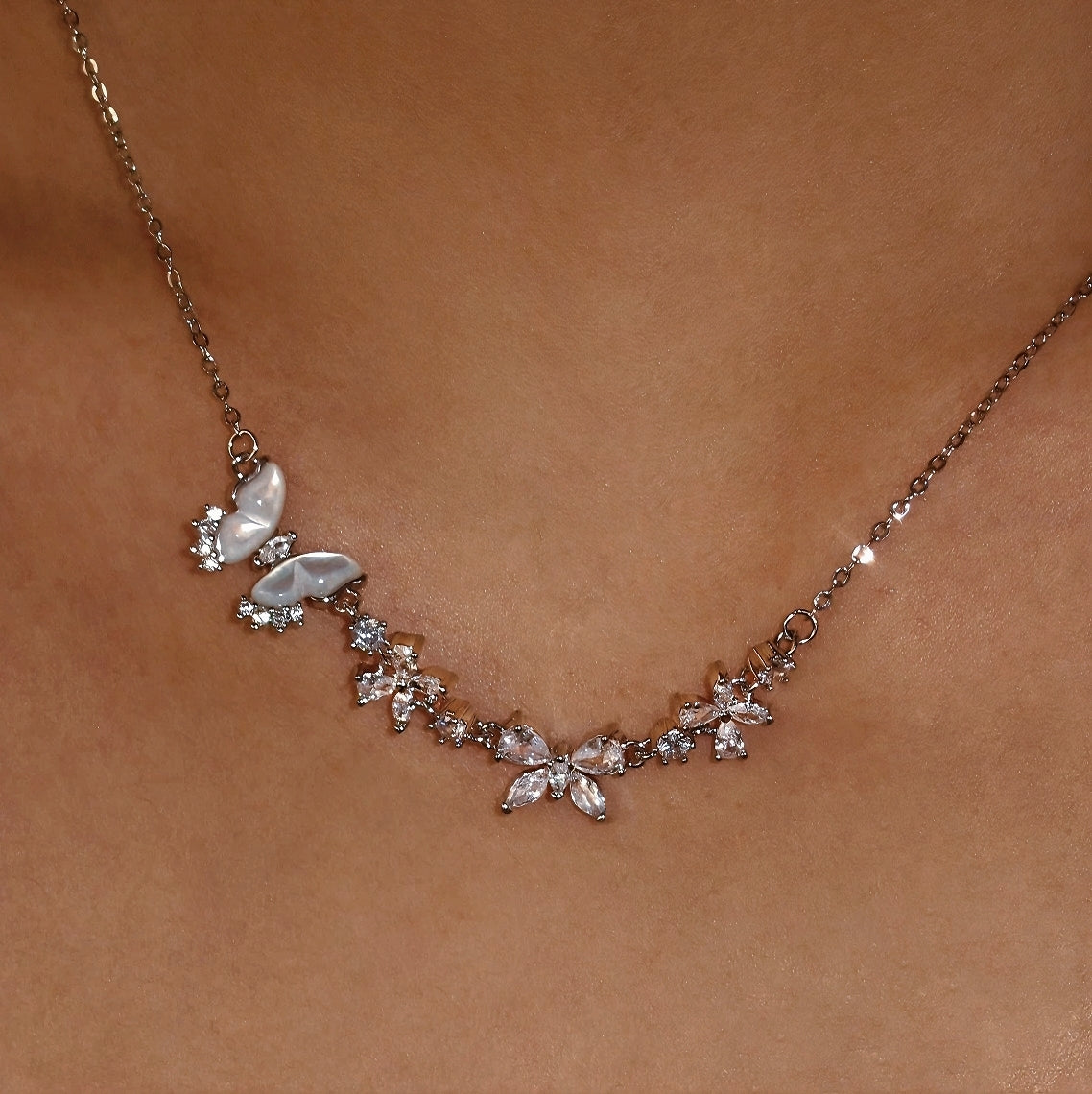 Butterfly Smile Necklace