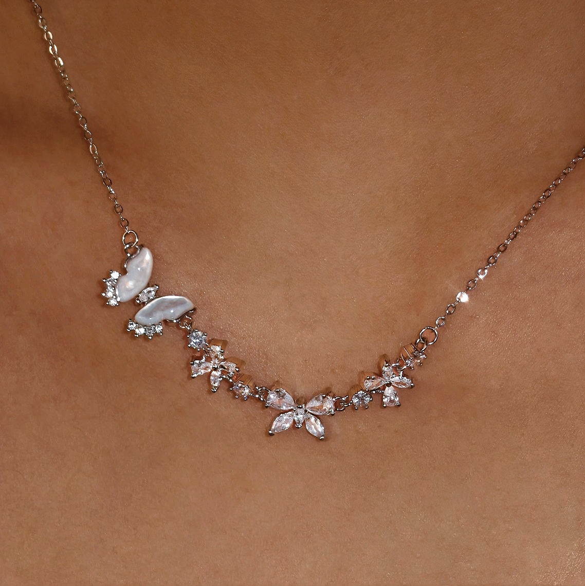 Butterfly Smile Necklace