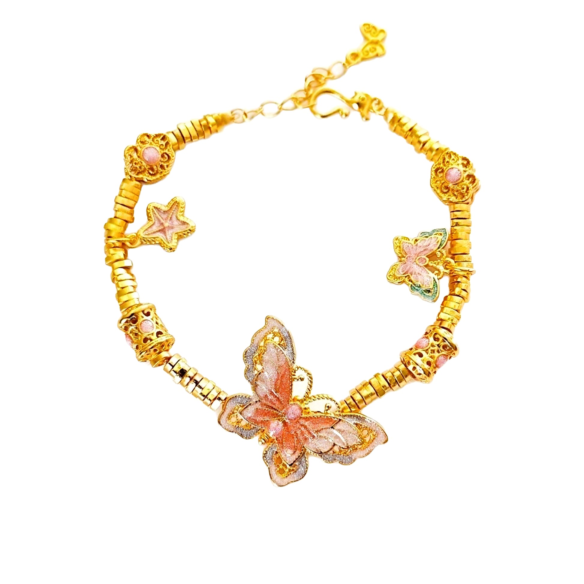 Butterfly Gold Shine Bracelet