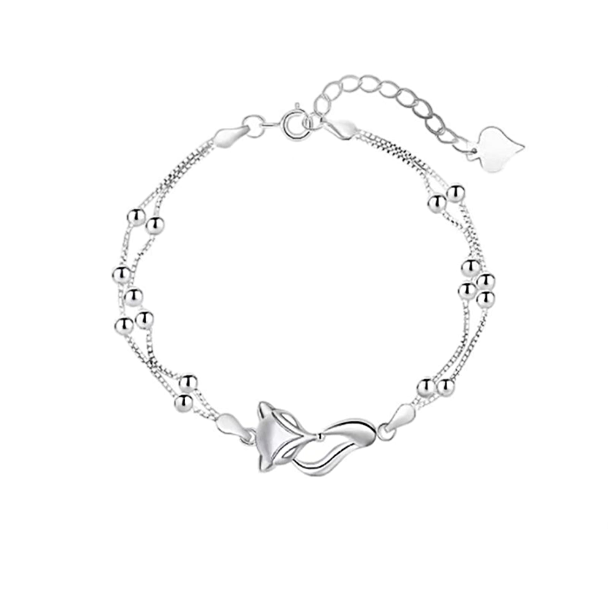 Lucky Fox Sliver Bracelet
