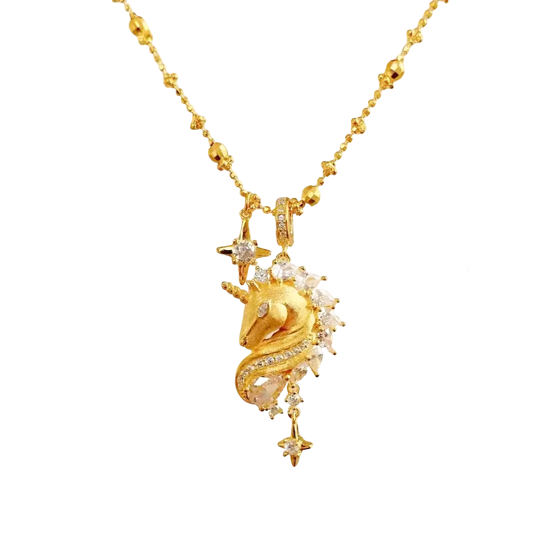 Lumina • Unicorn Gold Necklace
