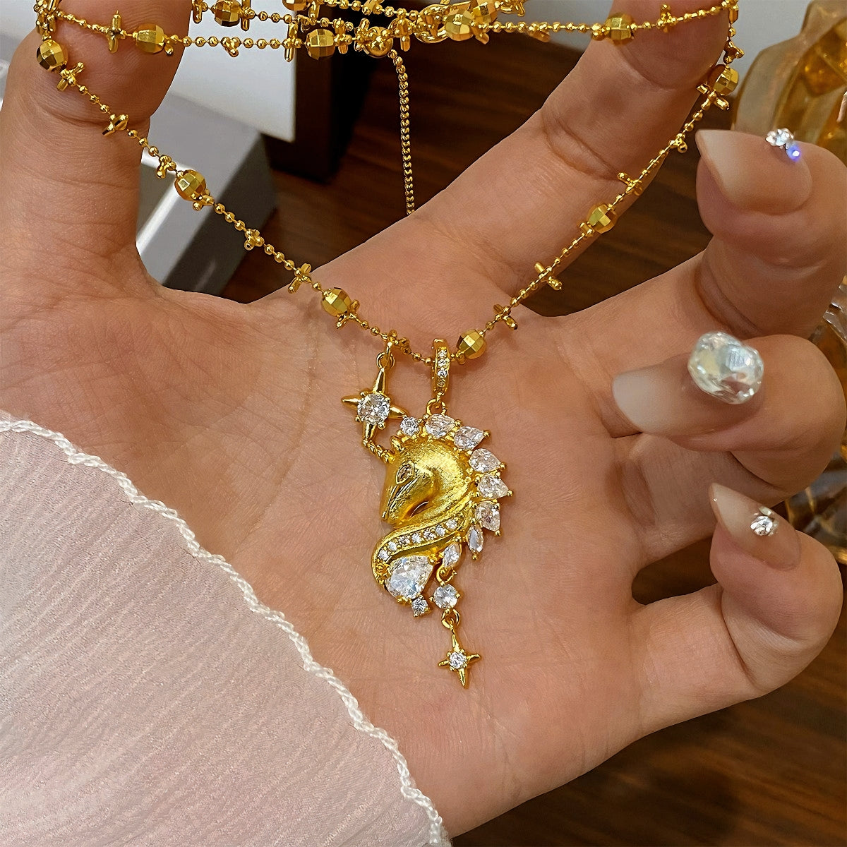 Lumina • Unicorn Gold Necklace